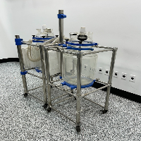 jacketed glass reactor system image 1